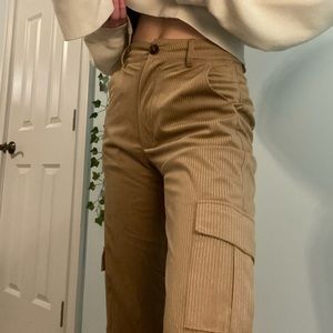 BROWN CORDUROY PANTS 🌱🍄